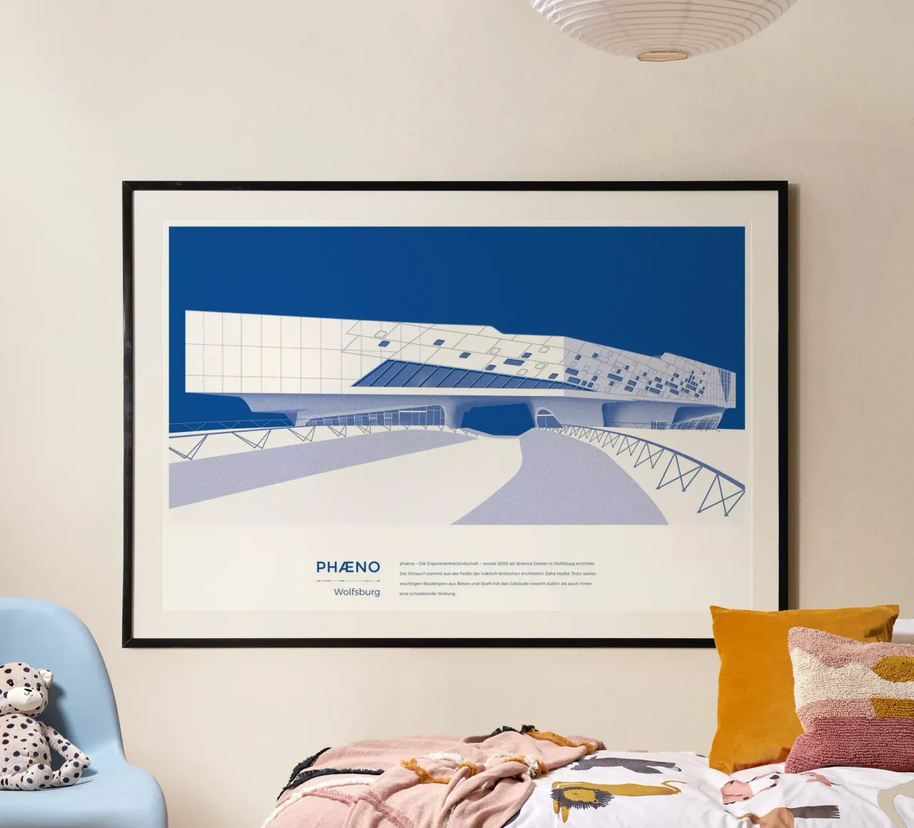 Michael Kunter - Phaeno Wolfsburg poster da The Artcircle