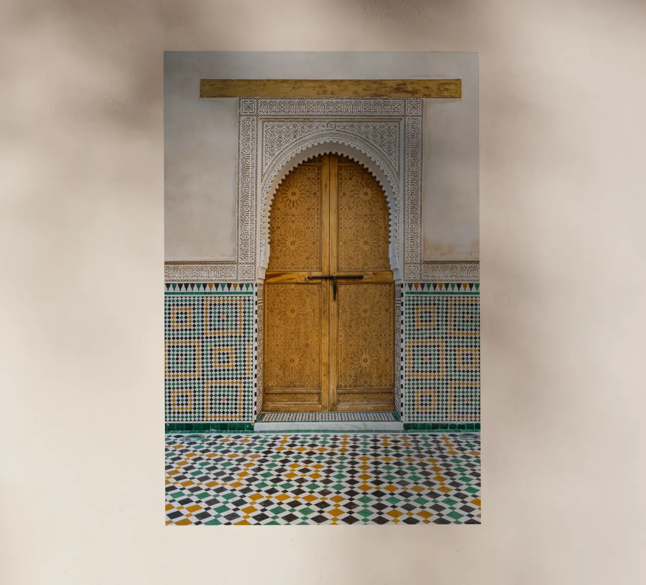 Moroccan colorful architecture pellicola backlit da photolovers