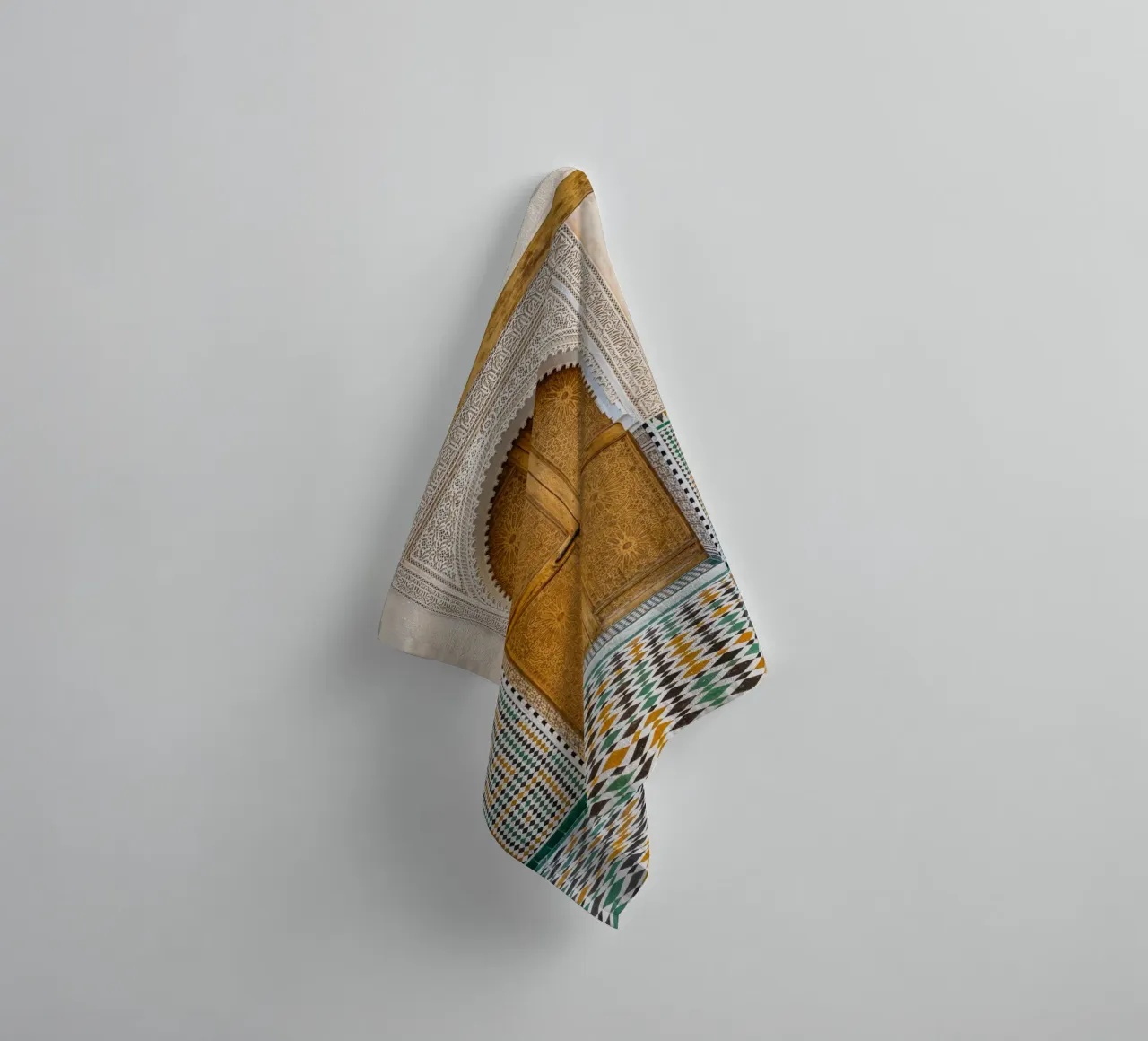 Moroccan colorful architecture asciugamano da bagno da photolovers