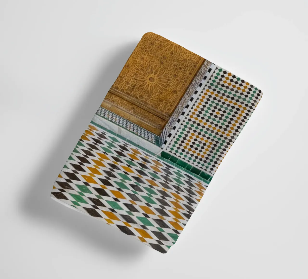 Moroccan colorful architecture asciugamano da bagno da photolovers