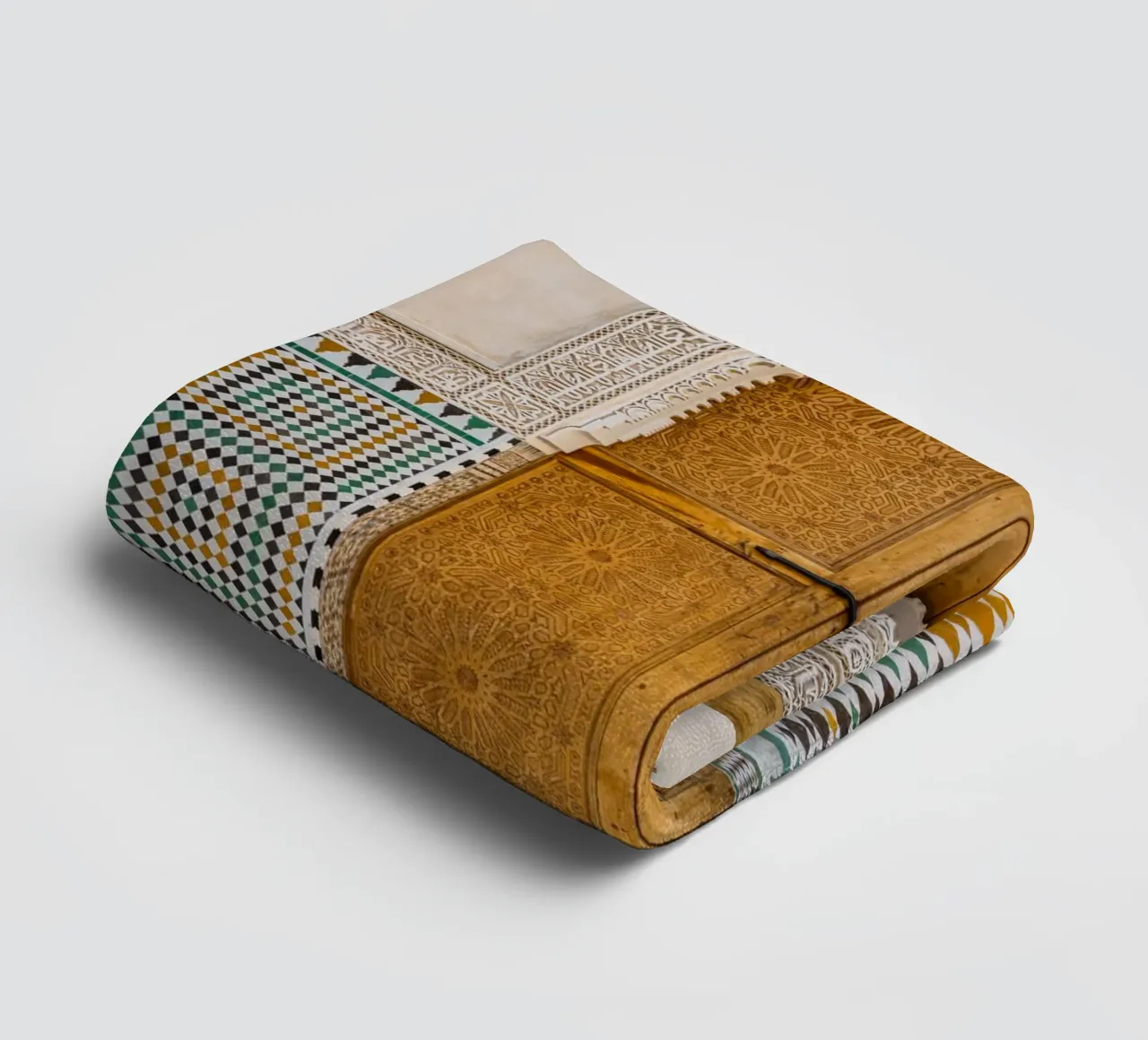 Moroccan colorful architecture asciugamano da bagno da photolovers