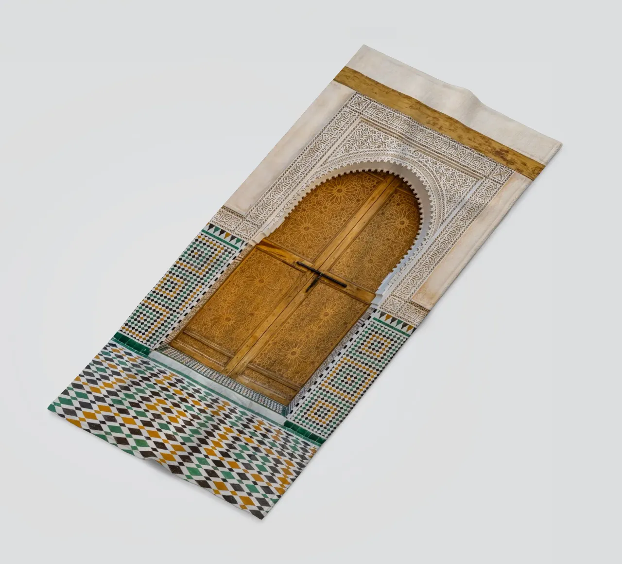 Moroccan colorful architecture telo mare da photolovers