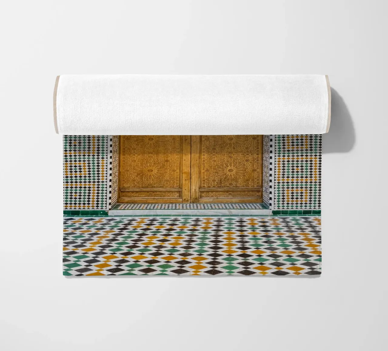 Moroccan colorful architecture telo mare da photolovers