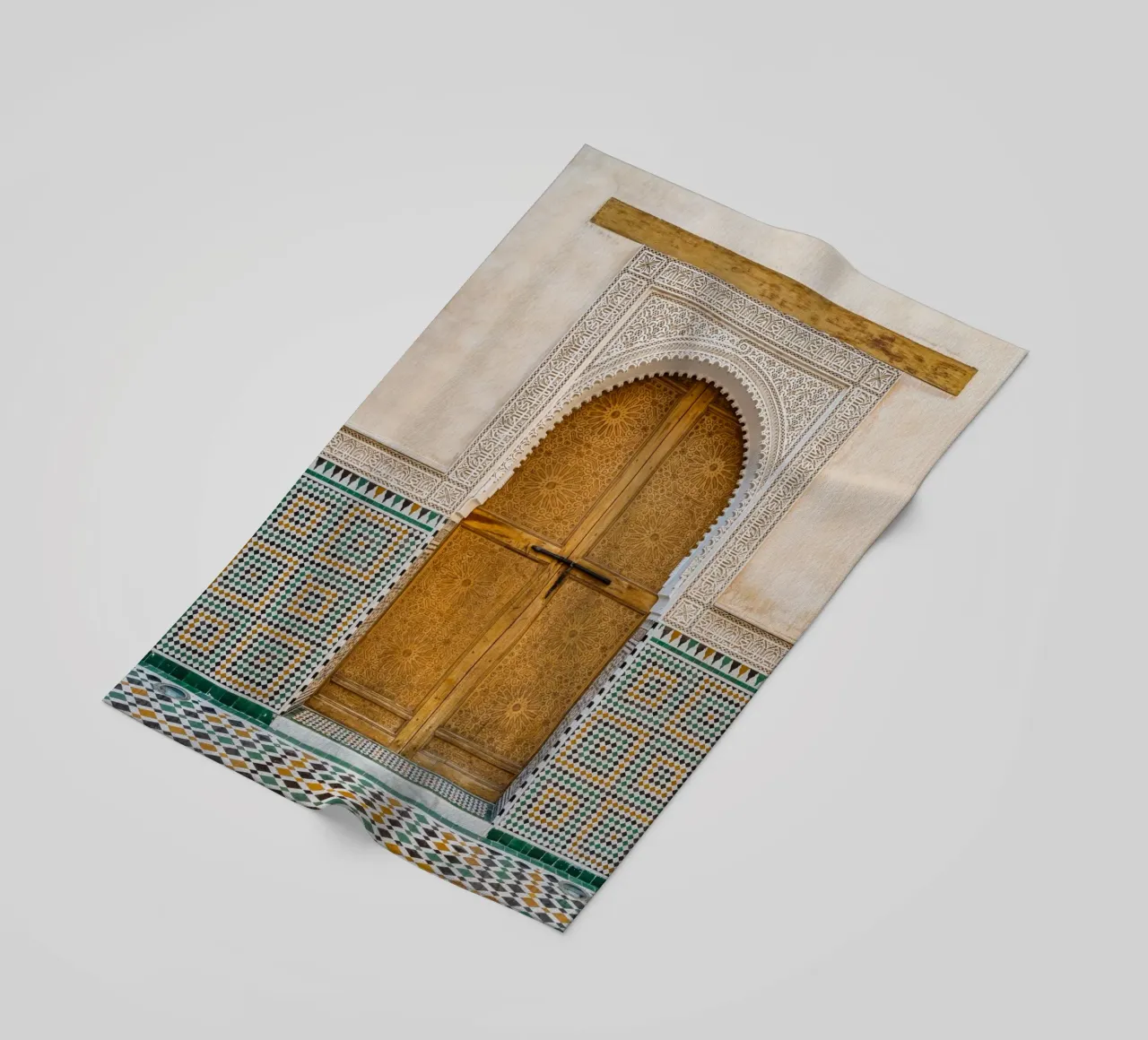 Moroccan colorful architecture telo mare da photolovers