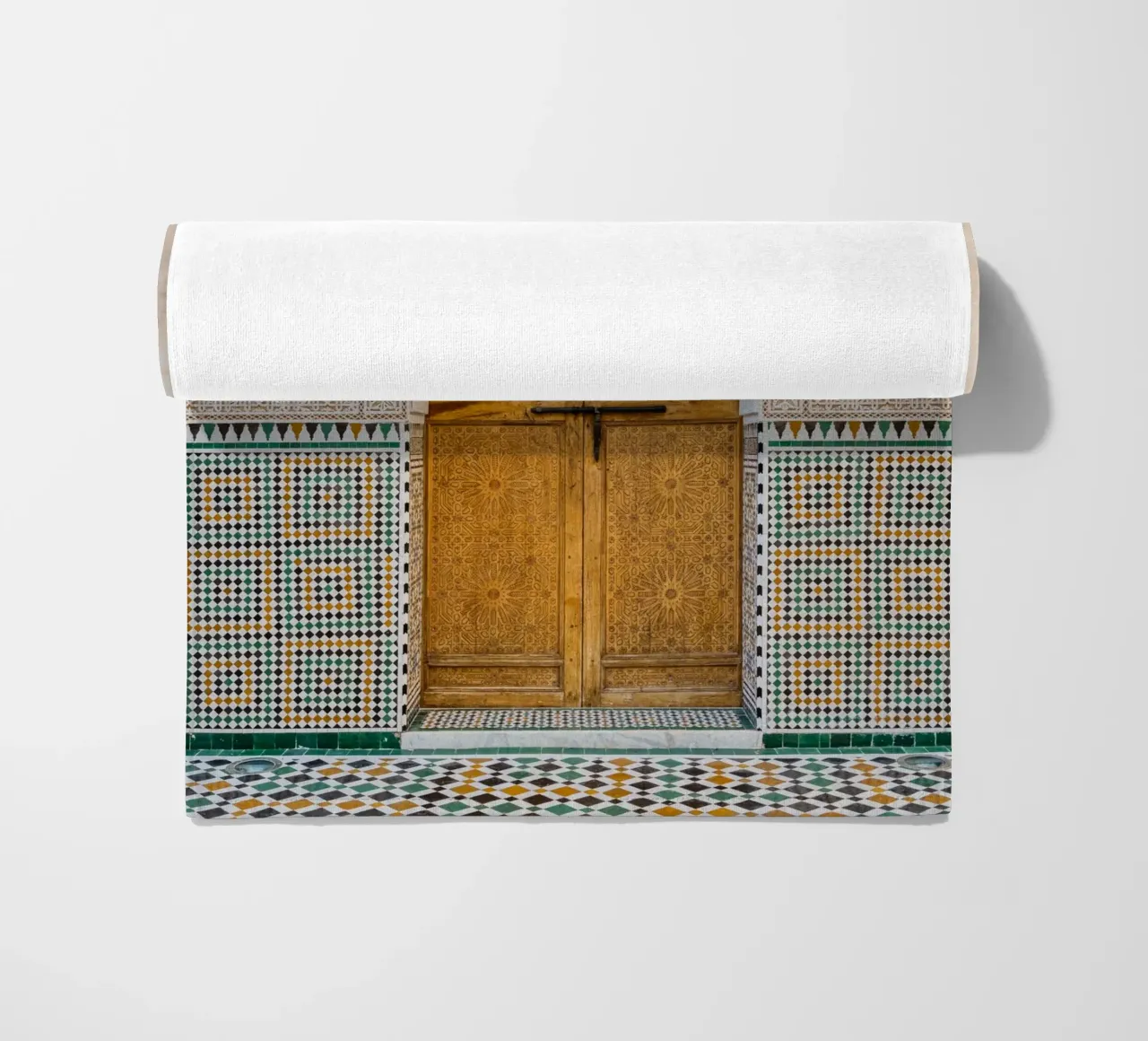 Moroccan colorful architecture telo mare da photolovers