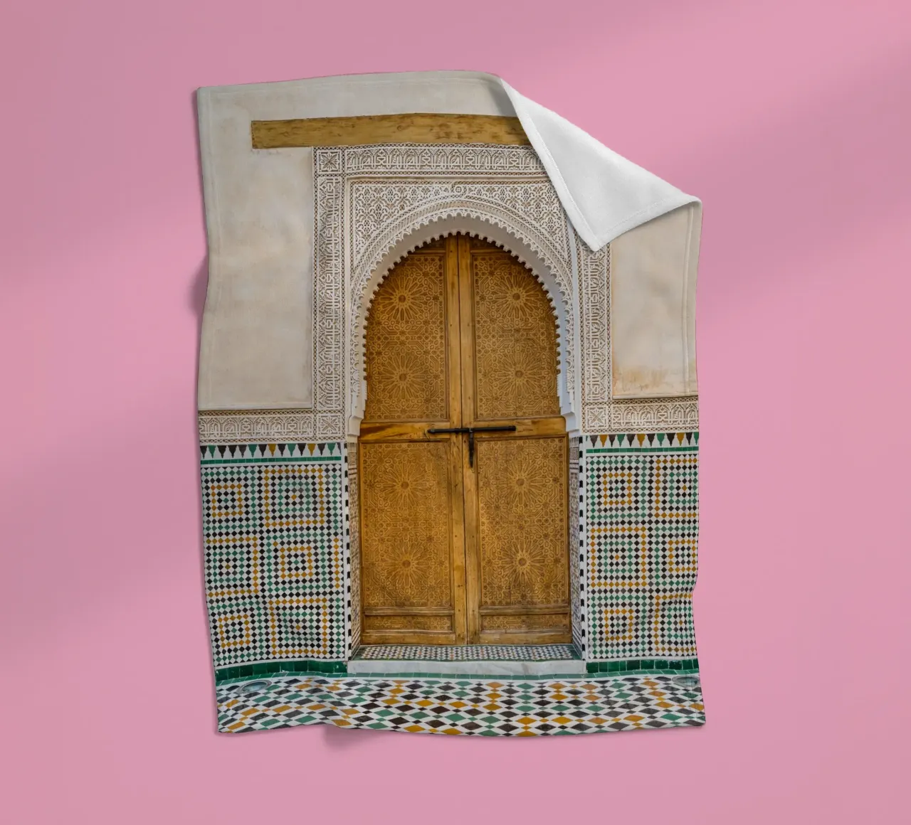 Moroccan colorful architecture coperta in pile da photolovers