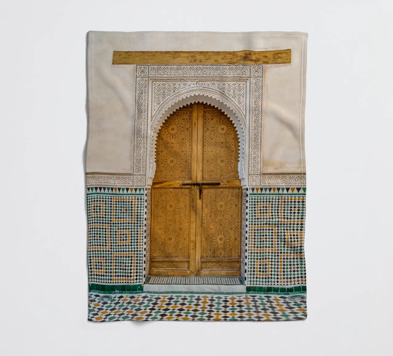 Moroccan colorful architecture coperta in pile da photolovers