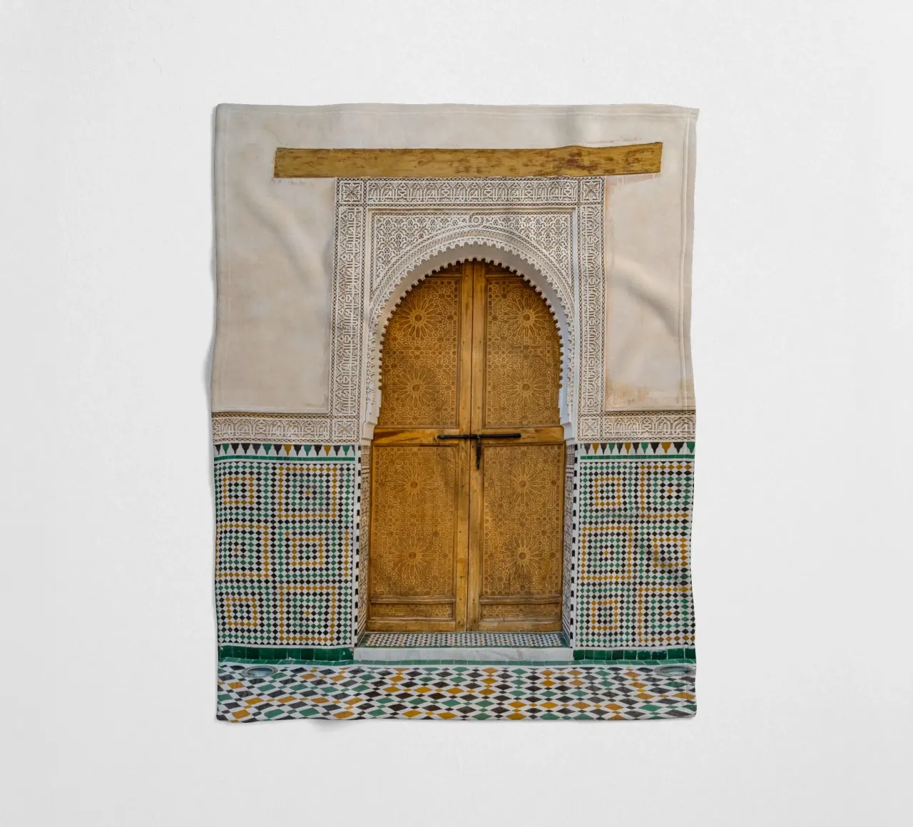 Moroccan colorful architecture coperta in pile da photolovers