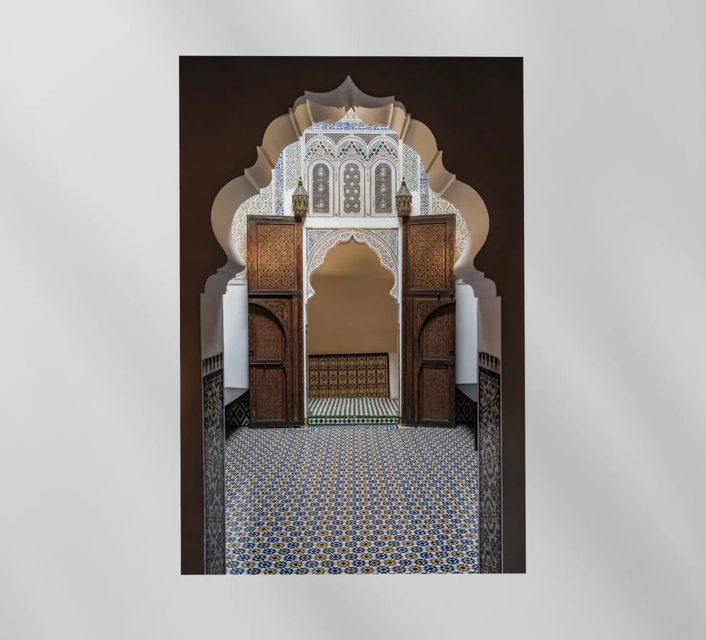 Moroccan interior pellicola backlit da photolovers