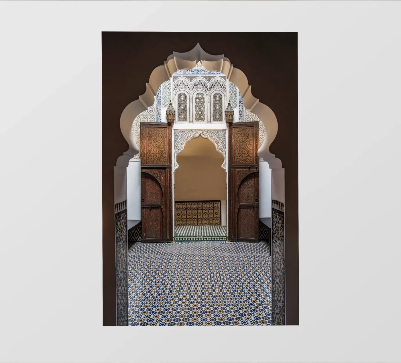 Moroccan interior pellicola backlit da photolovers