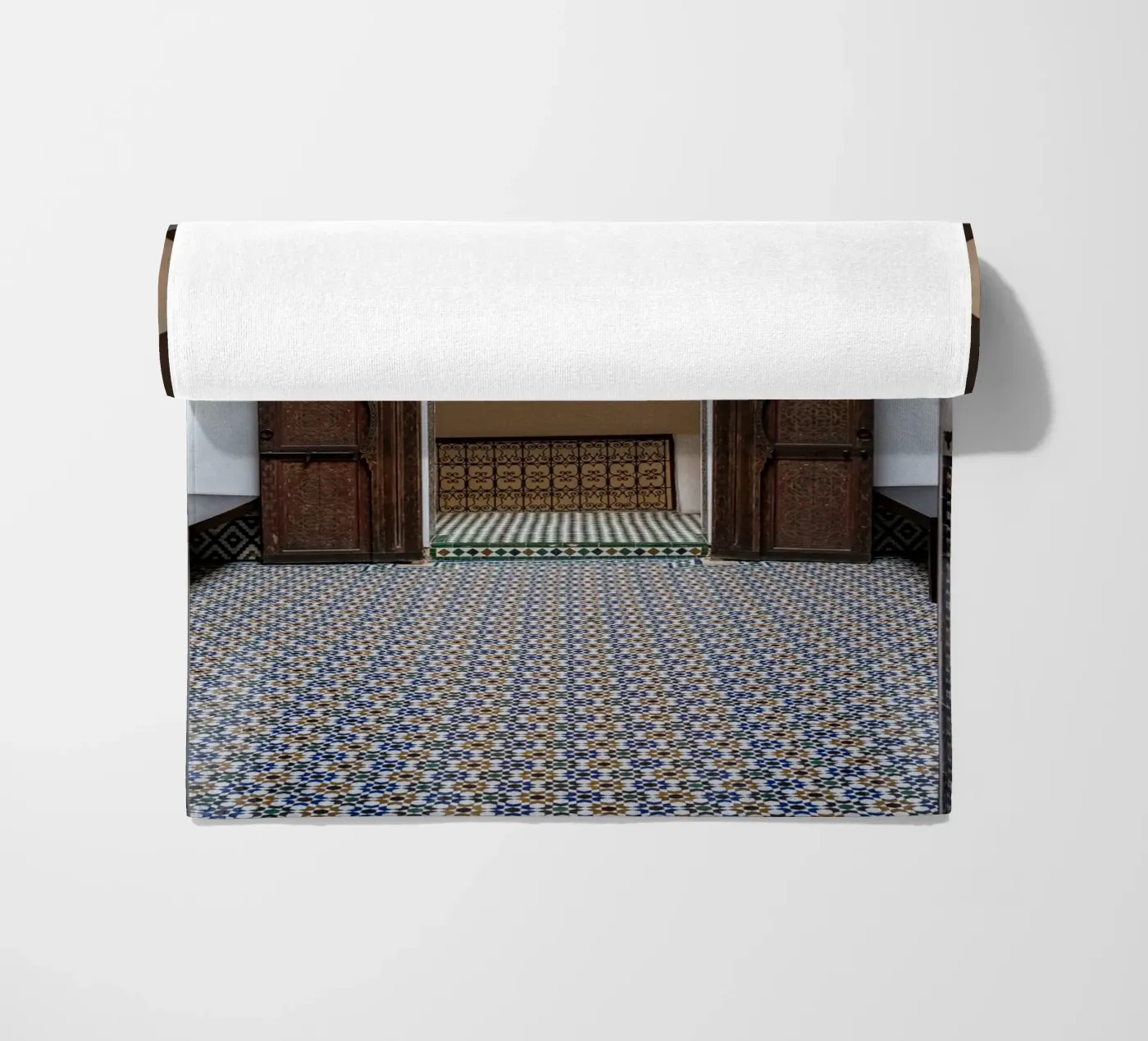 Moroccan interior strandhanddoek van photolovers