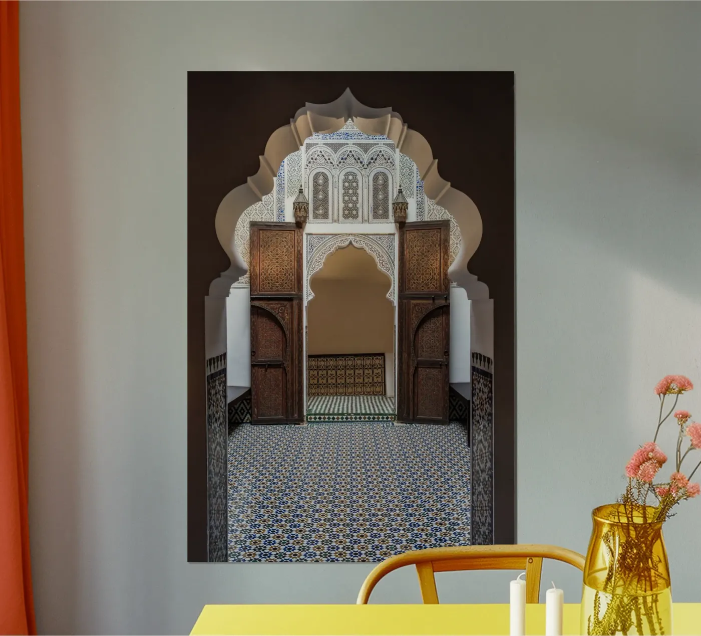 Moroccan interior Poster von photolovers