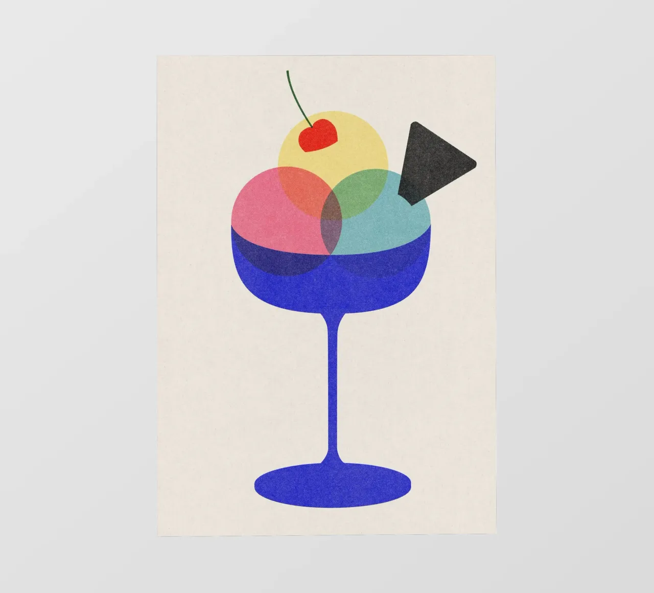 Ijscocktail fotobehang van Rosi Feist