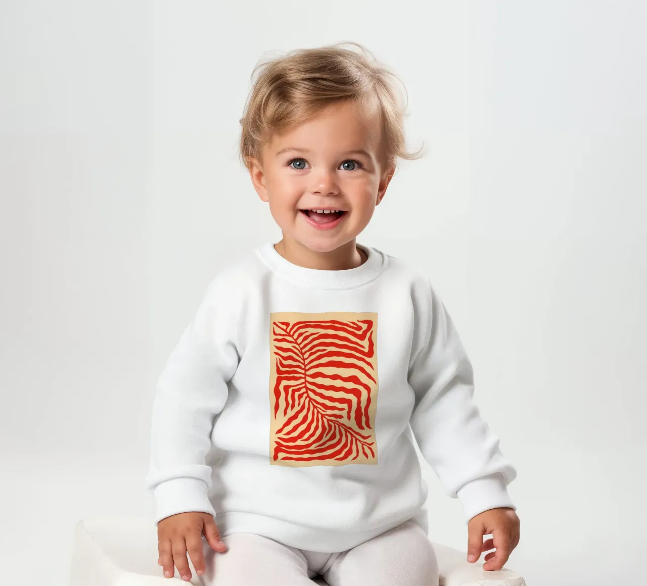 Pianta zebrata felpa neonato da Rosi Feist