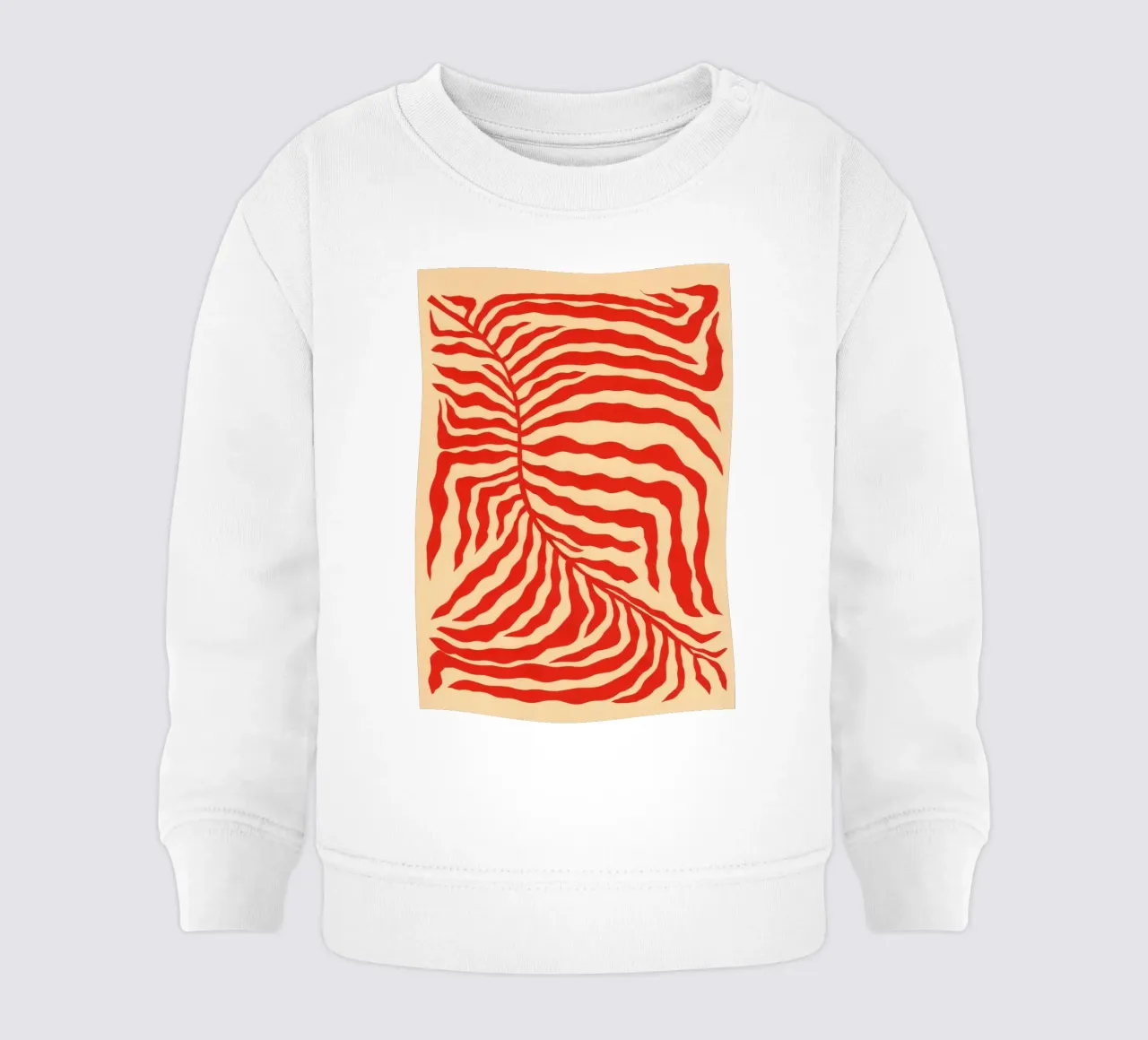 Pianta zebrata felpa neonato da Rosi Feist