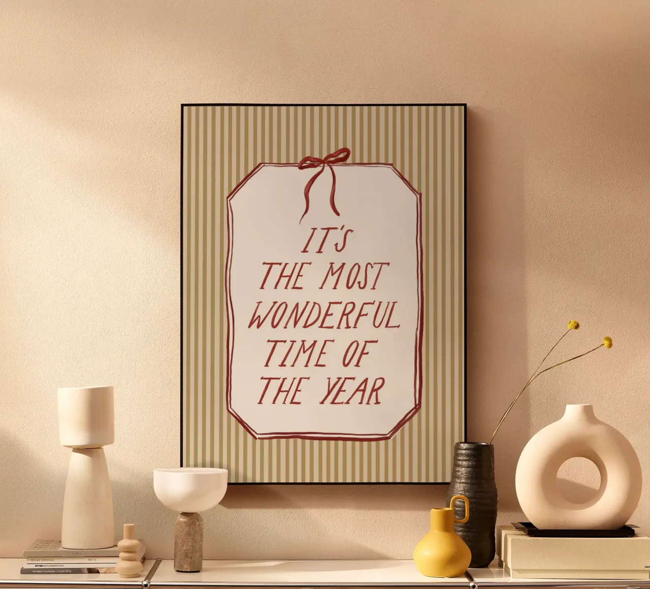 It‘s the most wonderful time of the year – Weihnachten alluminio dibond da herzundpapier