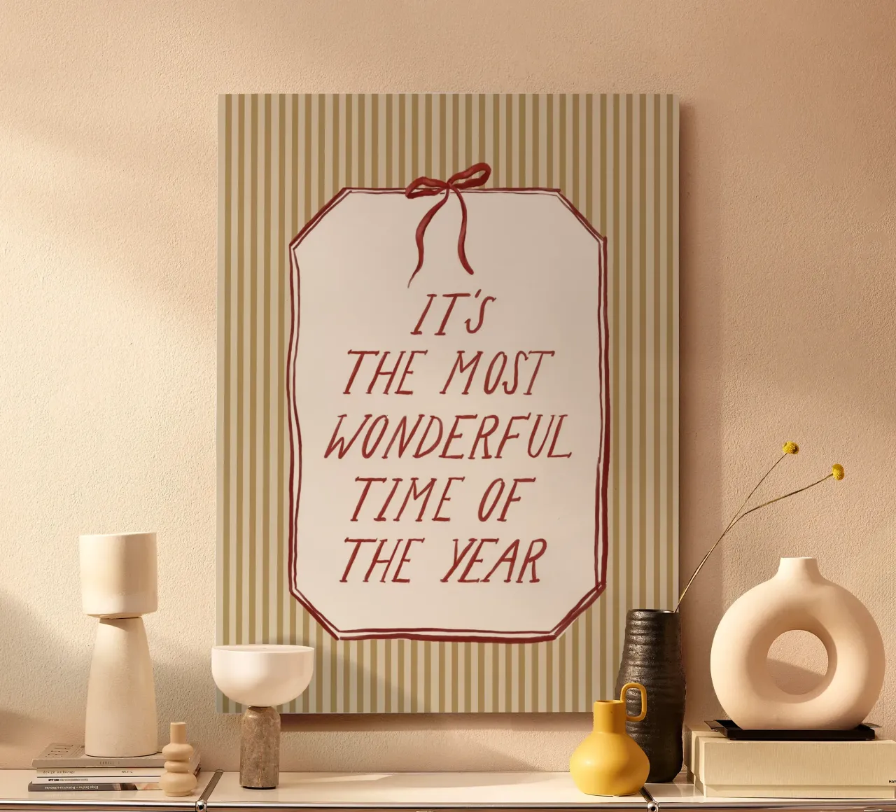 It‘s the most wonderful time of the year – Weihnachten alluminio dibond da herzundpapier