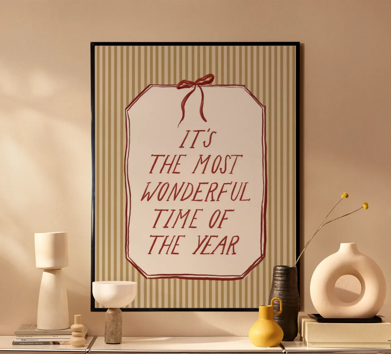 It‘s the most wonderful time of the year – Weihnachten carta hahnemühle da herzundpapier