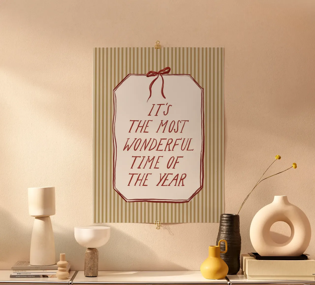 It‘s the most wonderful time of the year – Weihnachten carta hahnemühle da herzundpapier