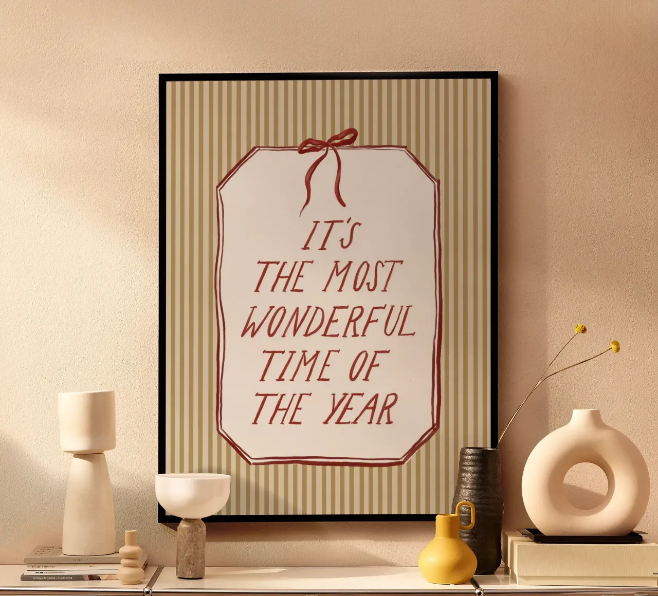 It‘s the most wonderful time of the year – Weihnachten carta hahnemühle da herzundpapier