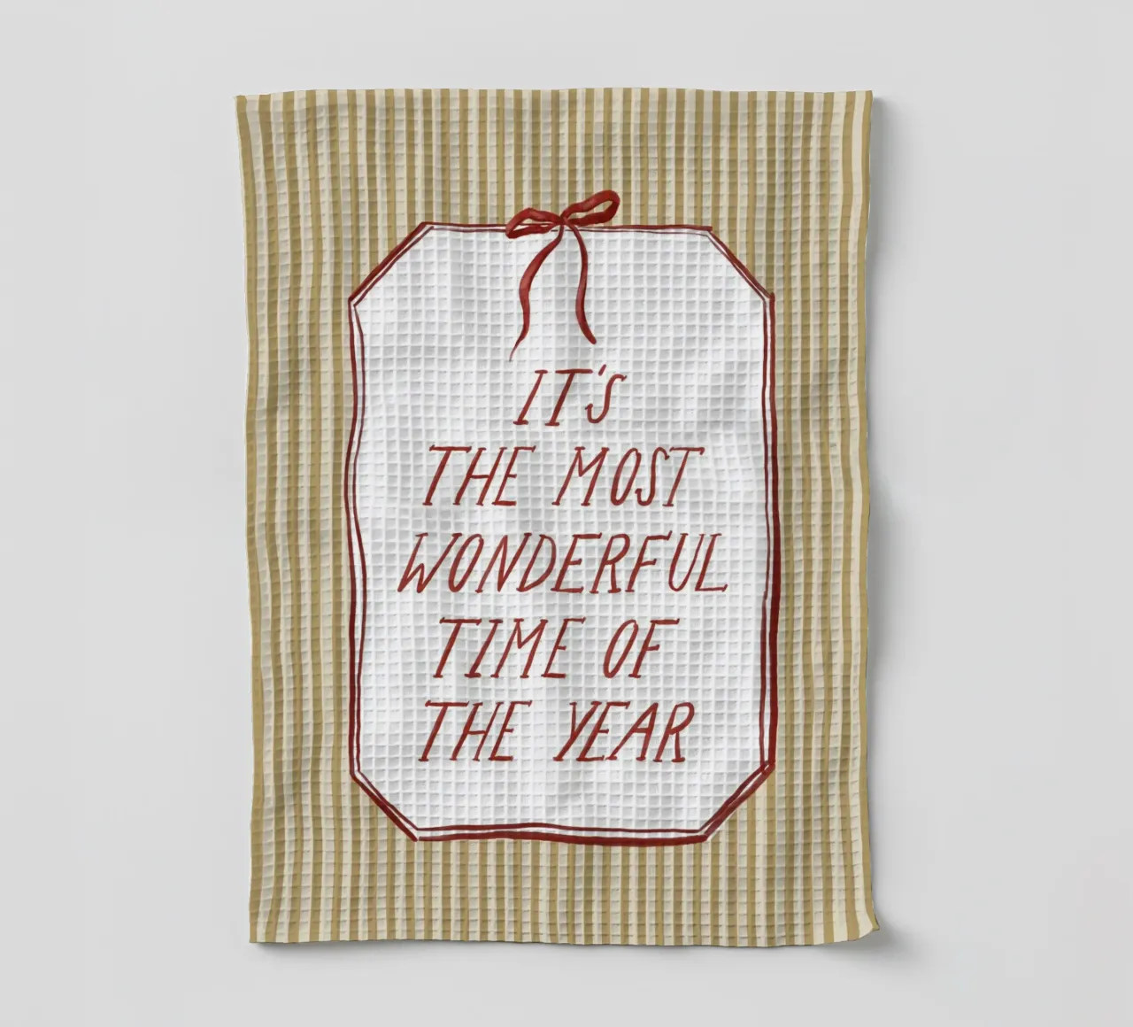 It‘s the most wonderful time of the year – Weihnachten canovaccio da cucina da herzundpapier