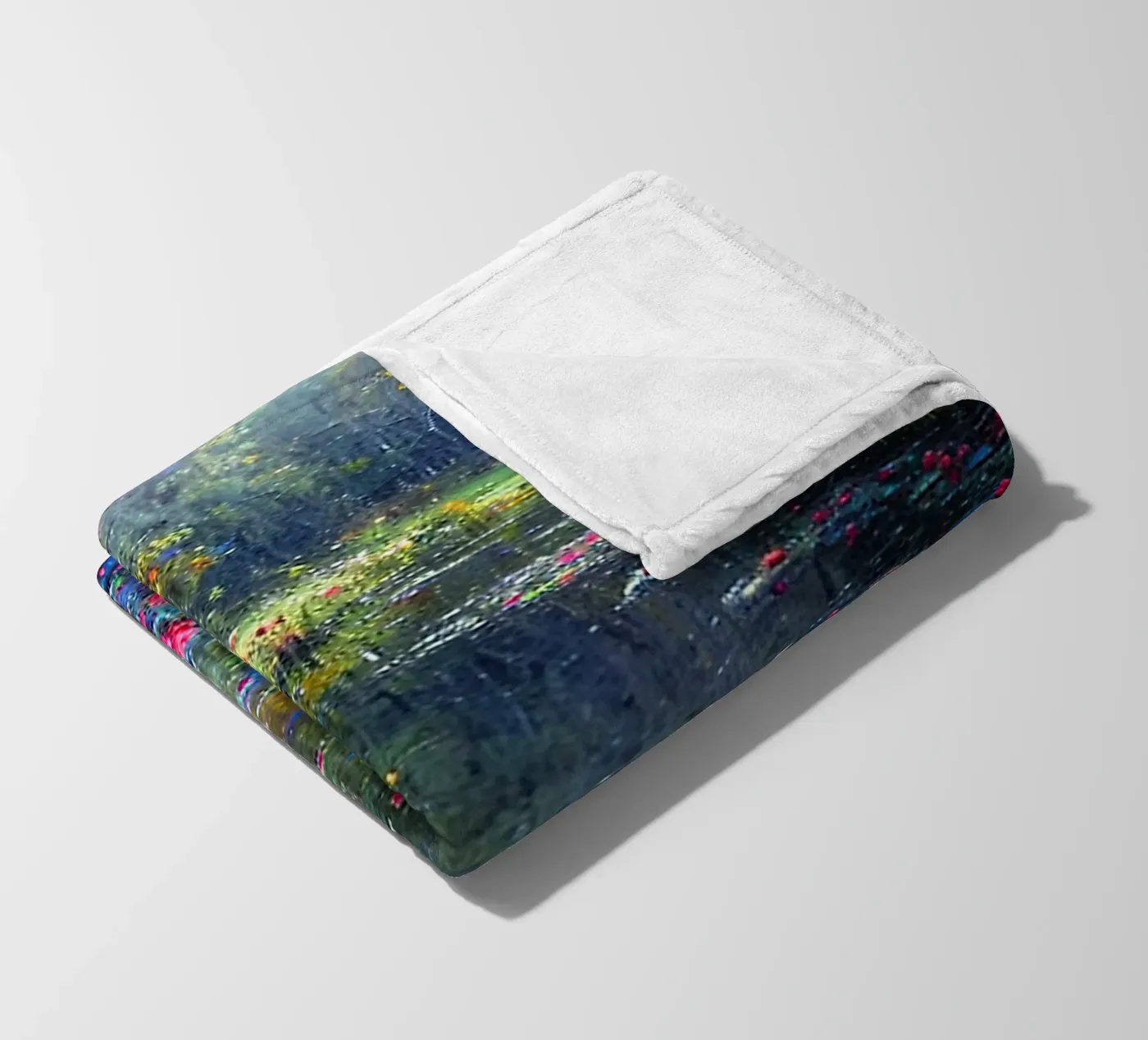 Flowered Stream fleecedeken van Seitz Michelle
