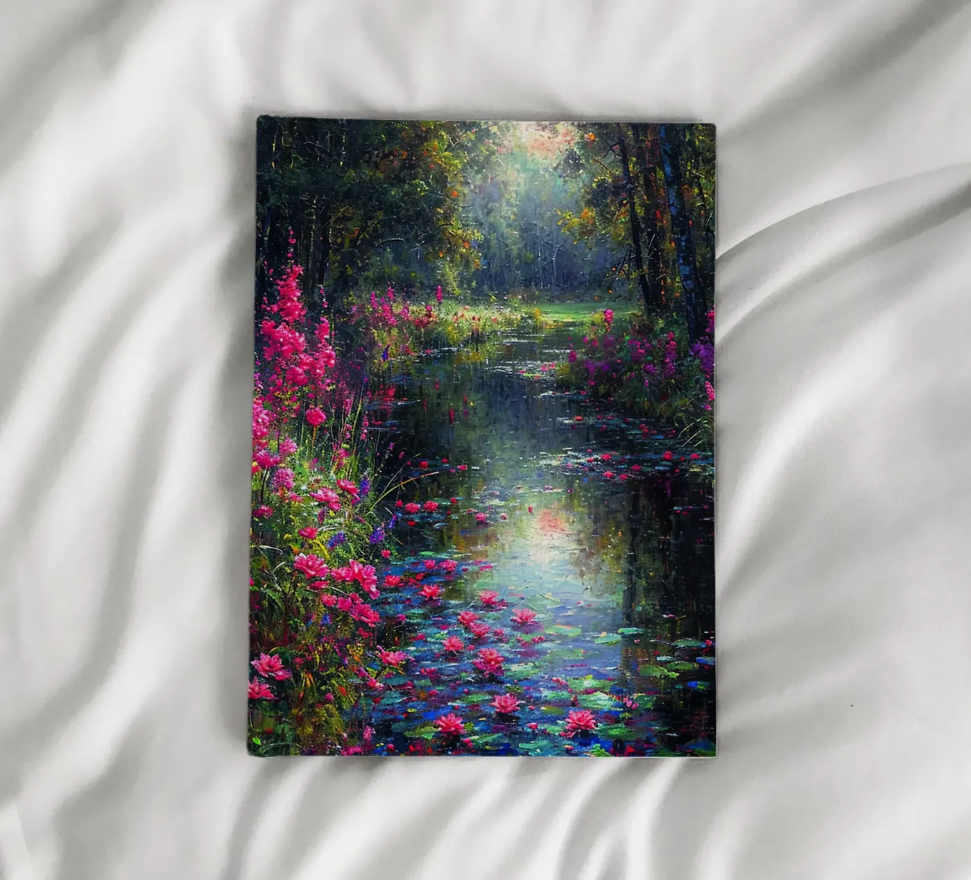 Flowered Stream notebook by Seitz Michelle