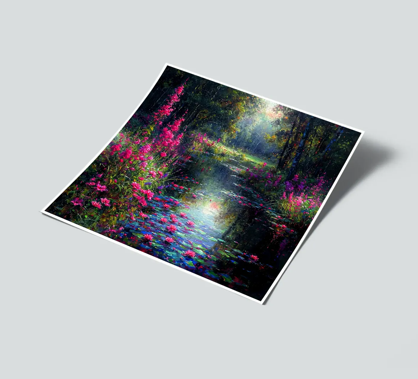 Flowered Stream sticker sheet by Seitz Michelle