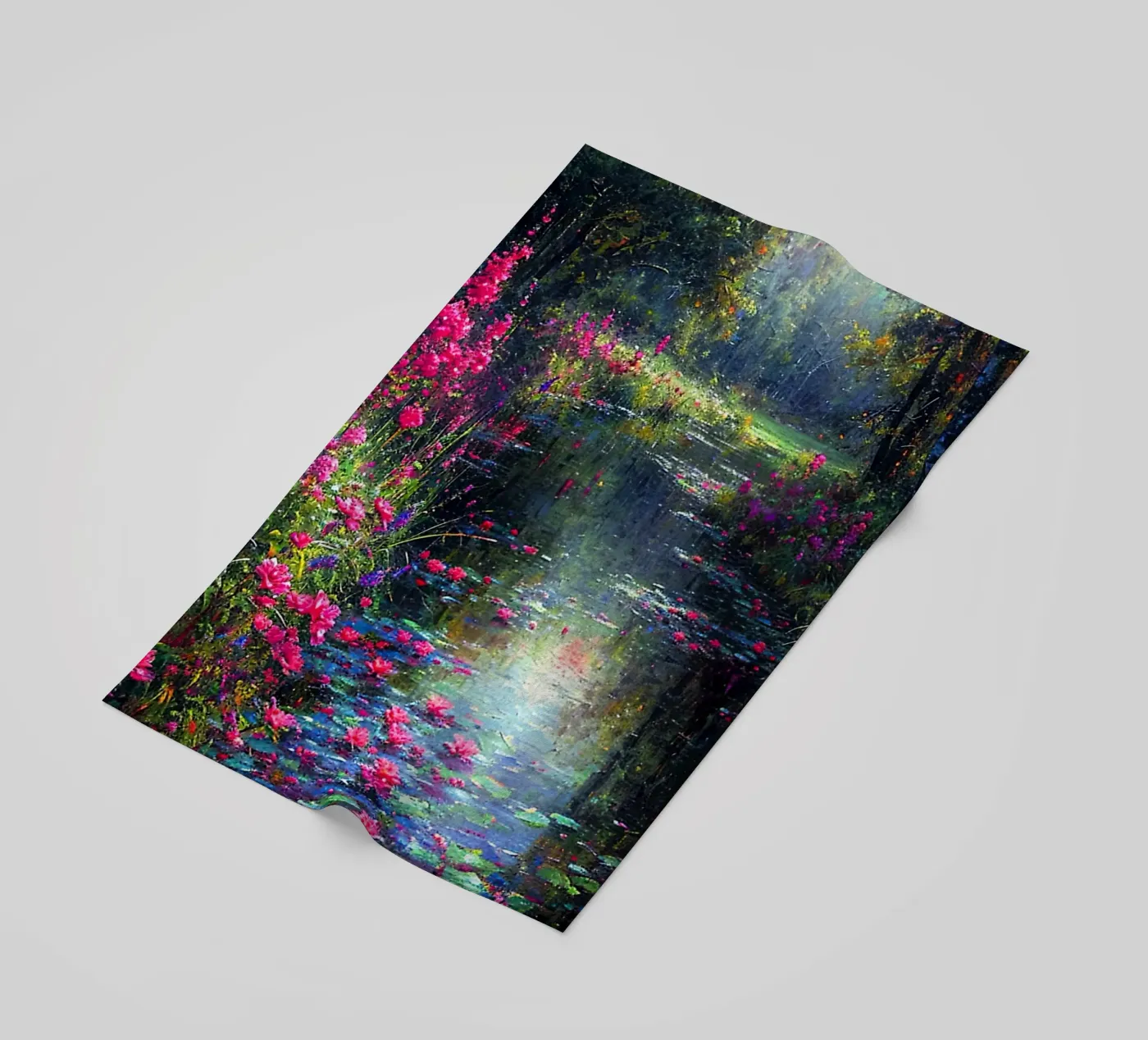 Flowered Stream strandhanddoek van Seitz Michelle