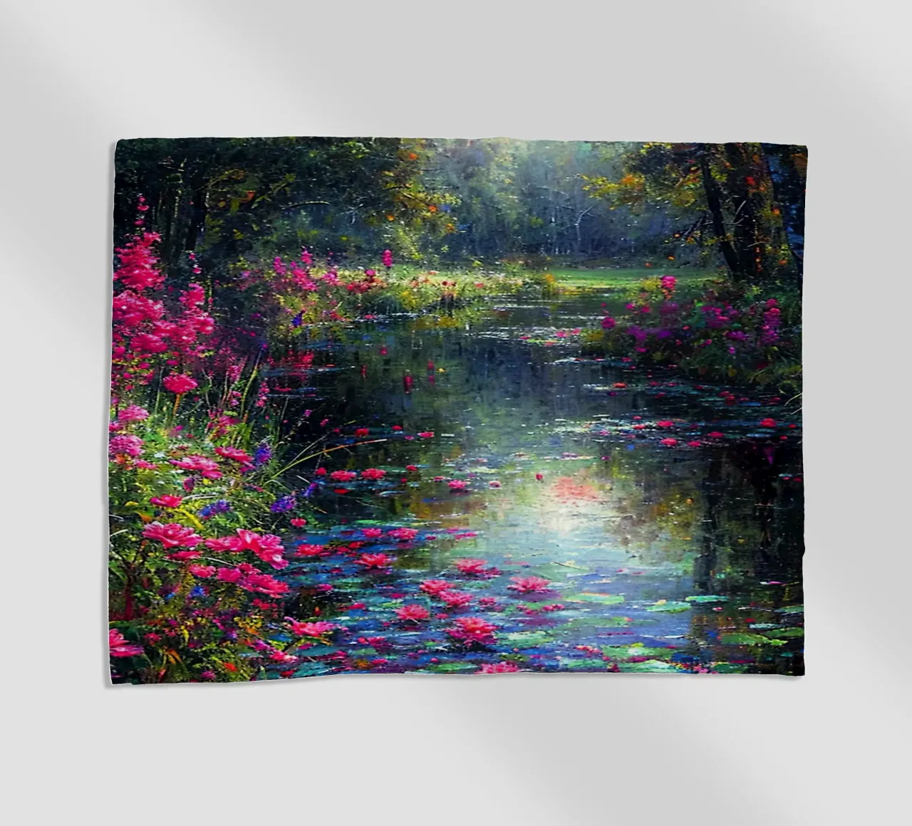 Flowered Stream strandhanddoek van Seitz Michelle