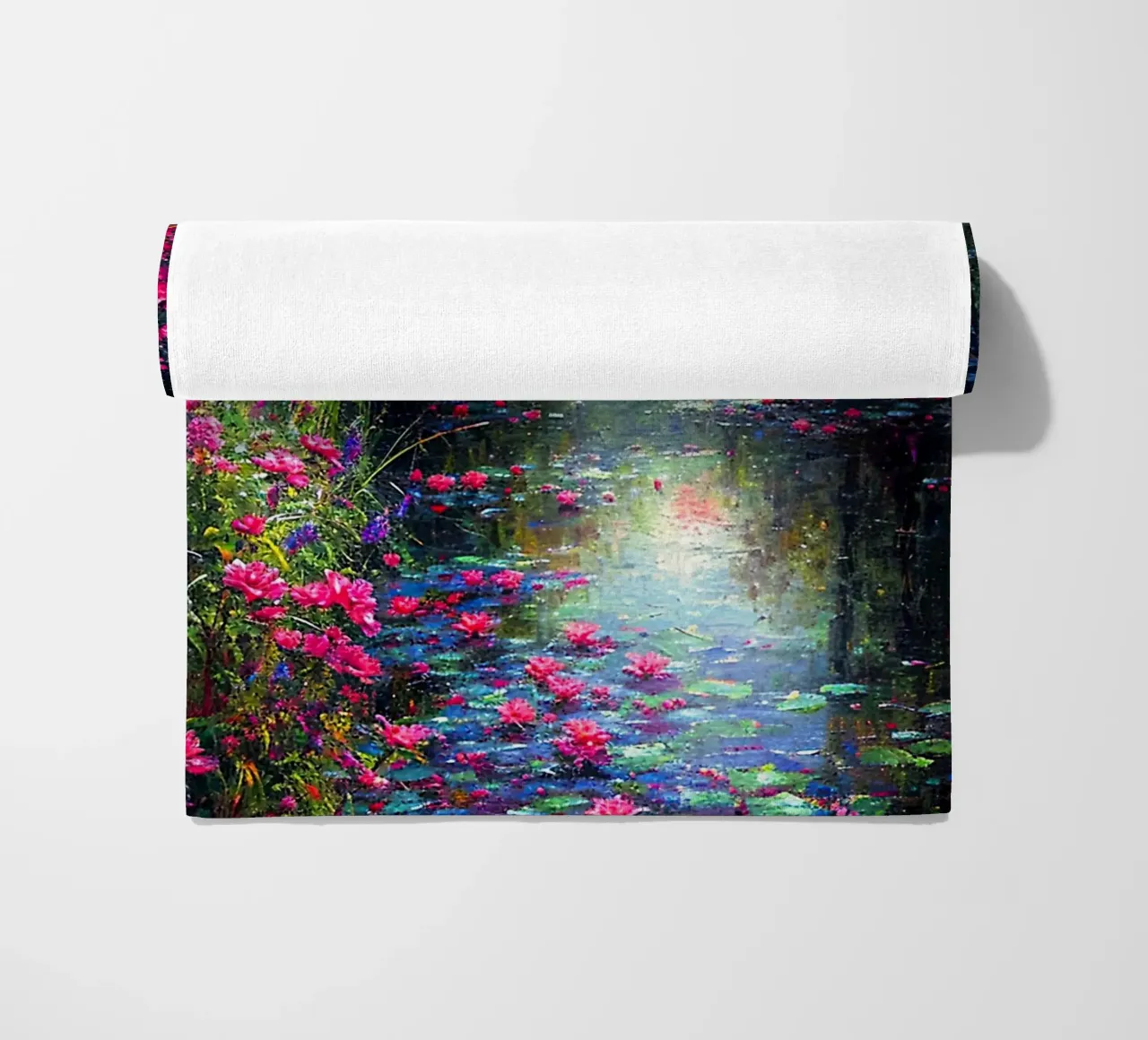 Flowered Stream strandhanddoek van Seitz Michelle