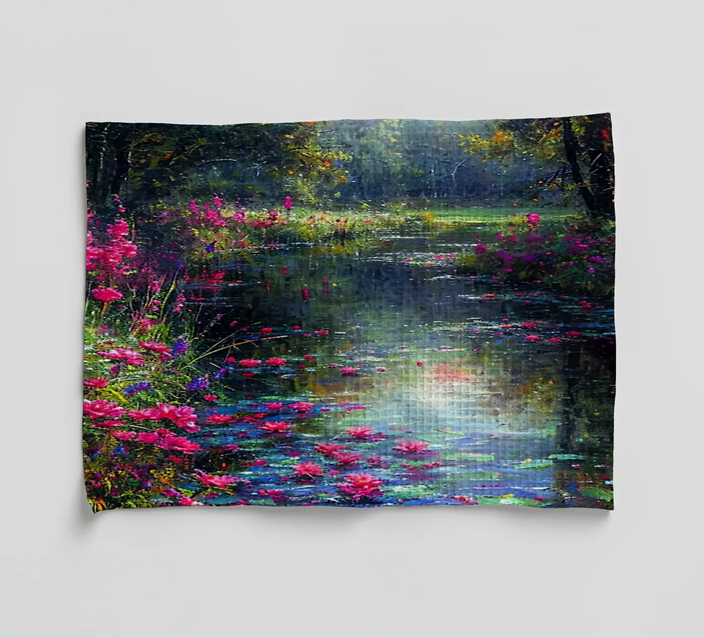 Flowered Stream canovaccio da cucina da Seitz Michelle