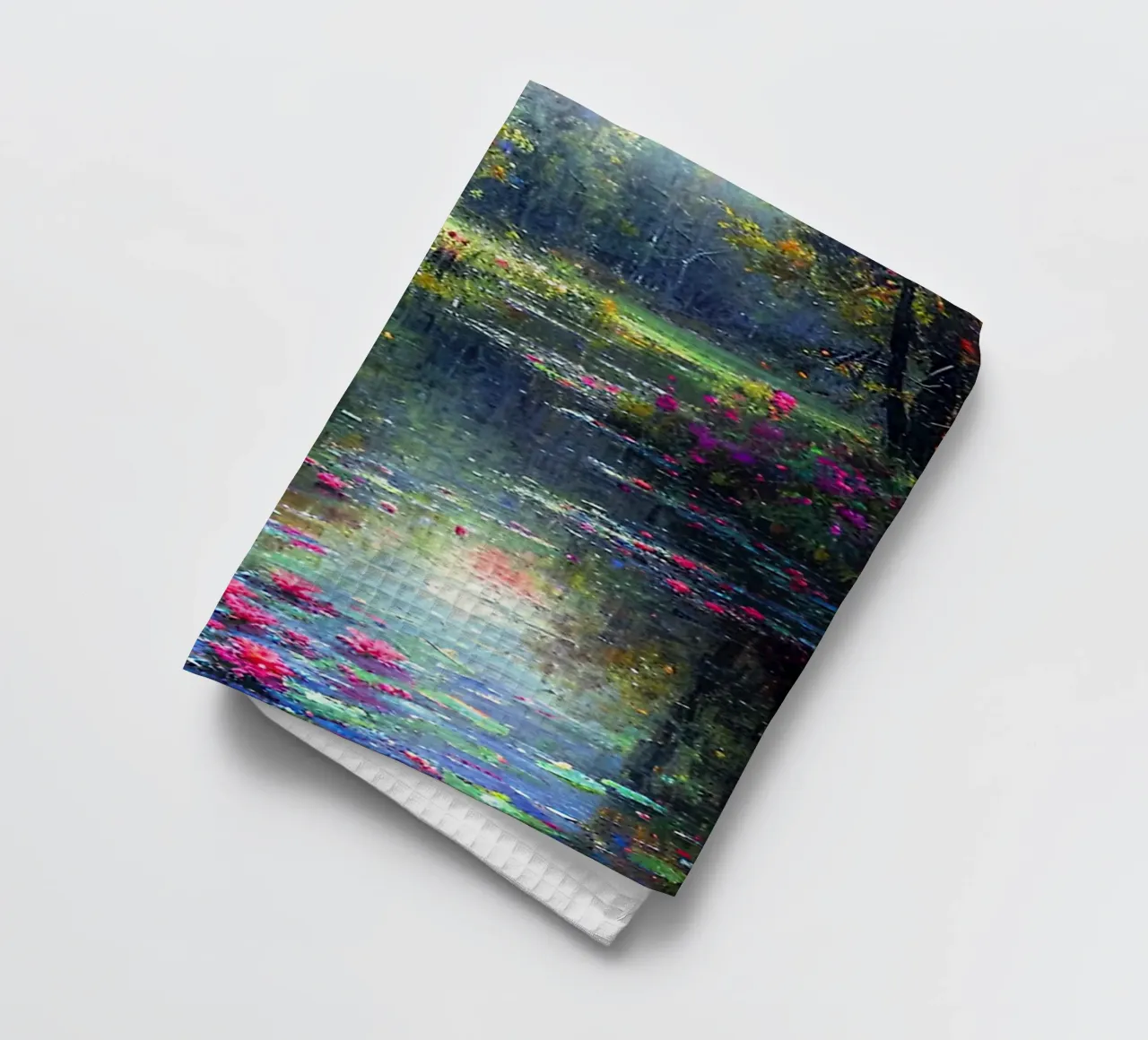 Flowered Stream canovaccio da cucina da Seitz Michelle