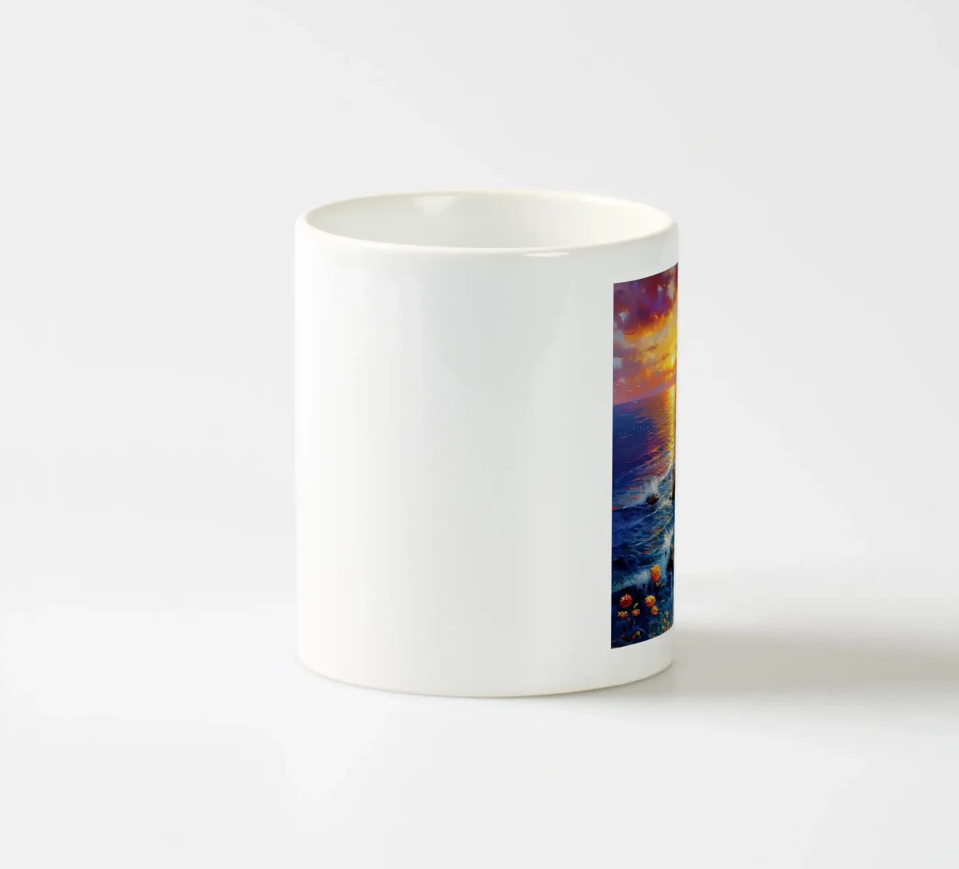Lighthouse ceramic mug by Seitz Michelle