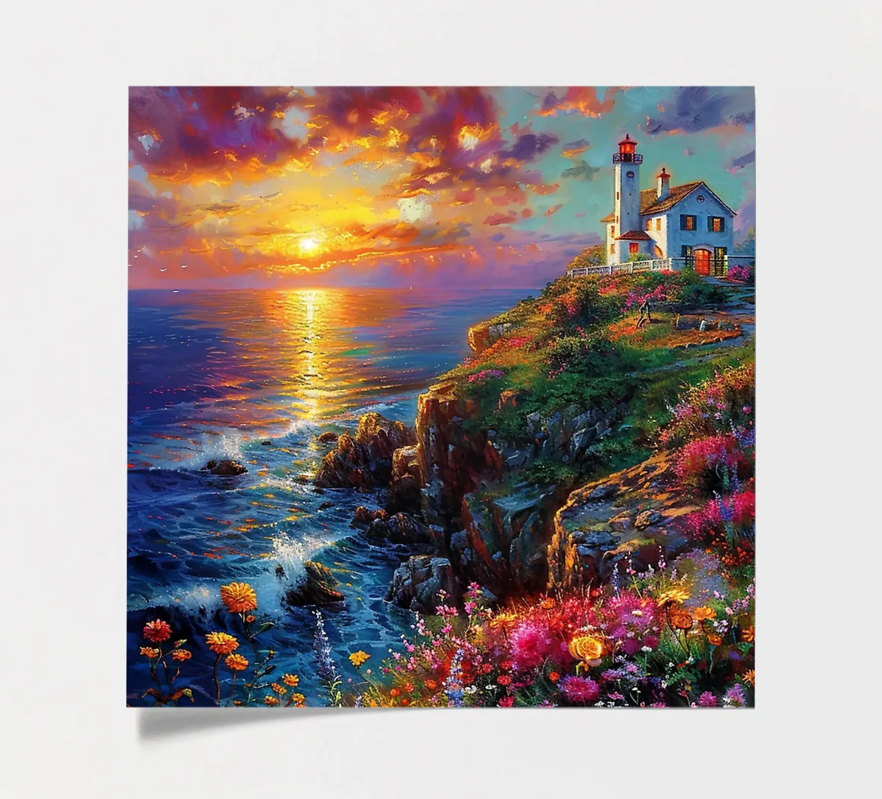 Lighthouse sticker sheet by Seitz Michelle