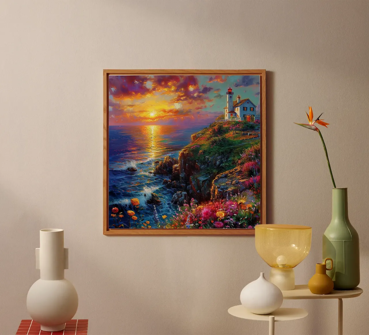 Lighthouse forex plate by Seitz Michelle