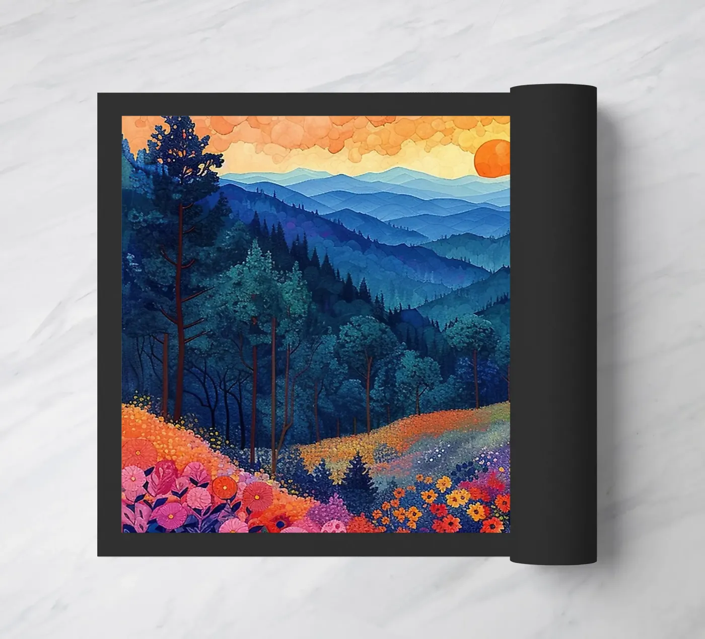 Mountain Sunset zerbino da Seitz Michelle