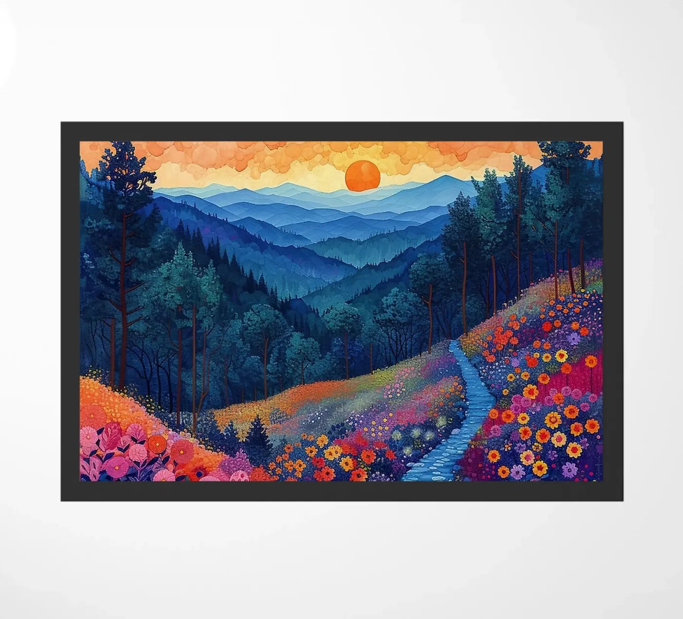 Mountain Sunset zerbino da Seitz Michelle