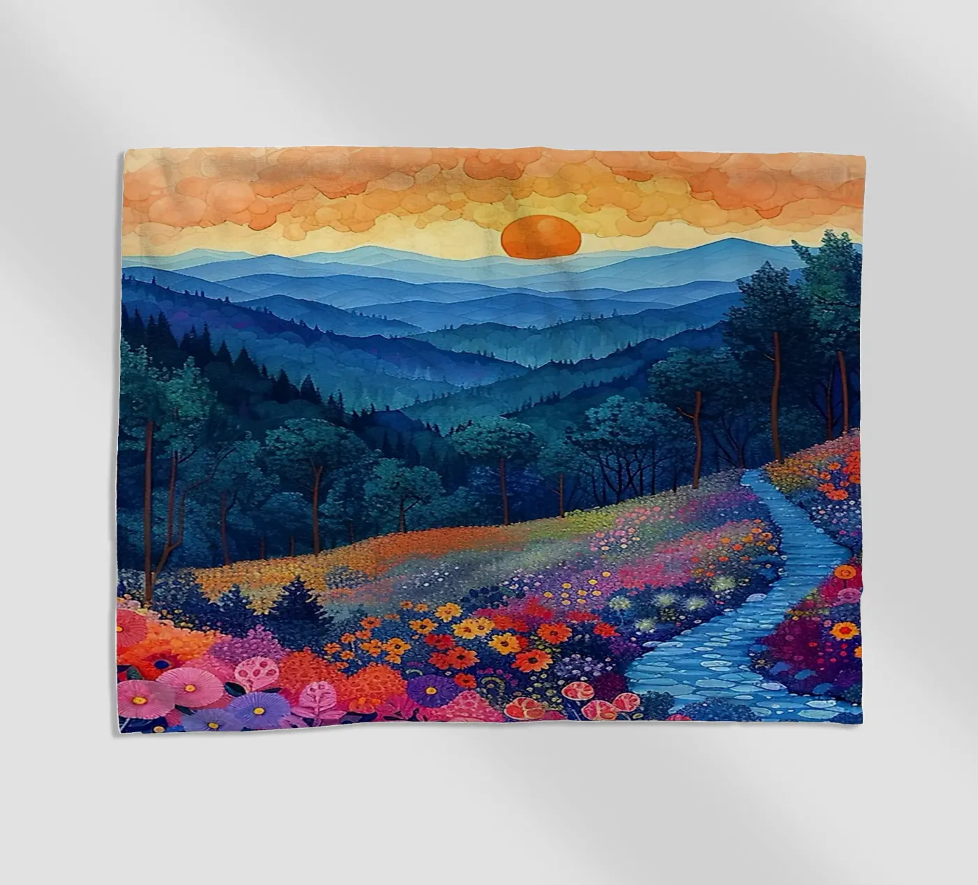 Mountain Sunset telo mare da Seitz Michelle