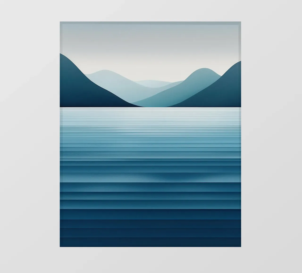 Minimal Nordic Seascape telo in pvc da Burk Smith