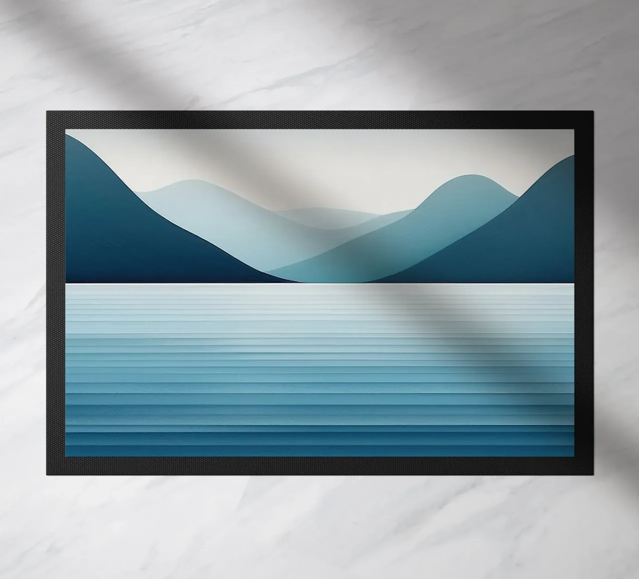 Minimal Nordic Seascape zerbino da Burk Smith