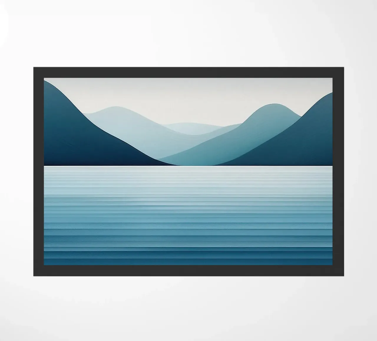 Minimal Nordic Seascape zerbino da Burk Smith