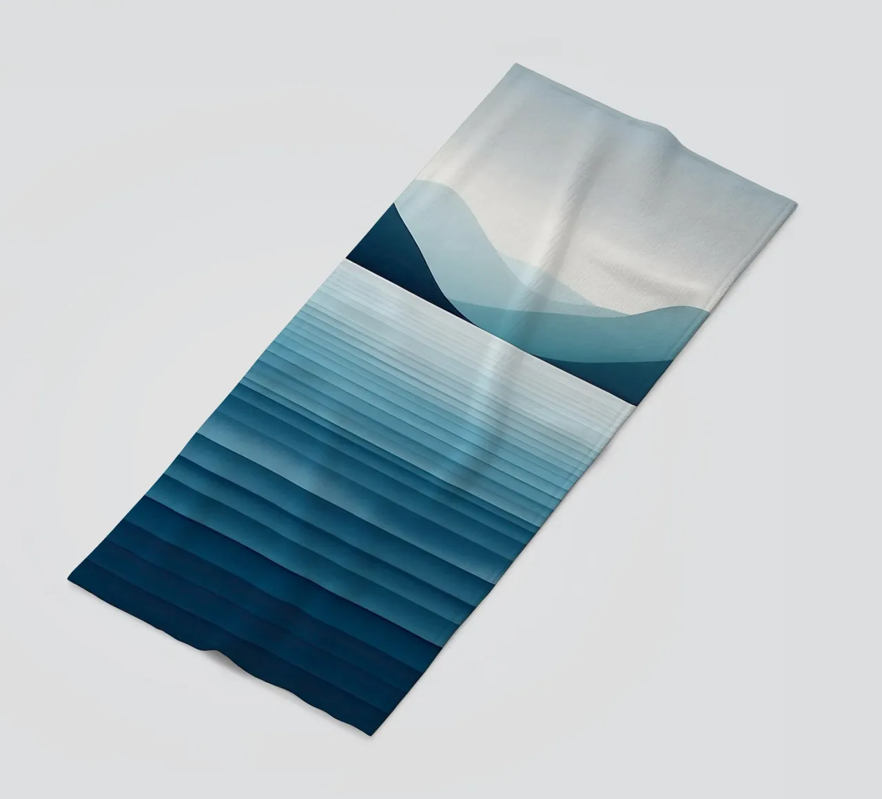 Minimal Nordic Seascape telo mare da Burk Smith