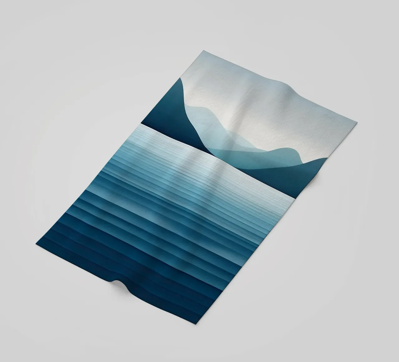 Minimal Nordic Seascape telo mare da Burk Smith