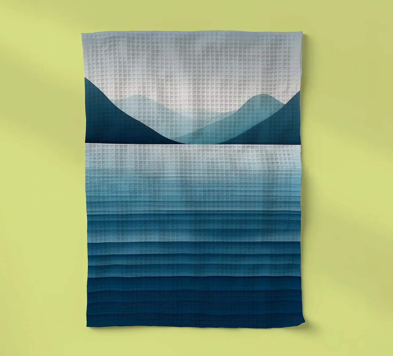 Minimal Nordic Seascape canovaccio da cucina da Burk Smith