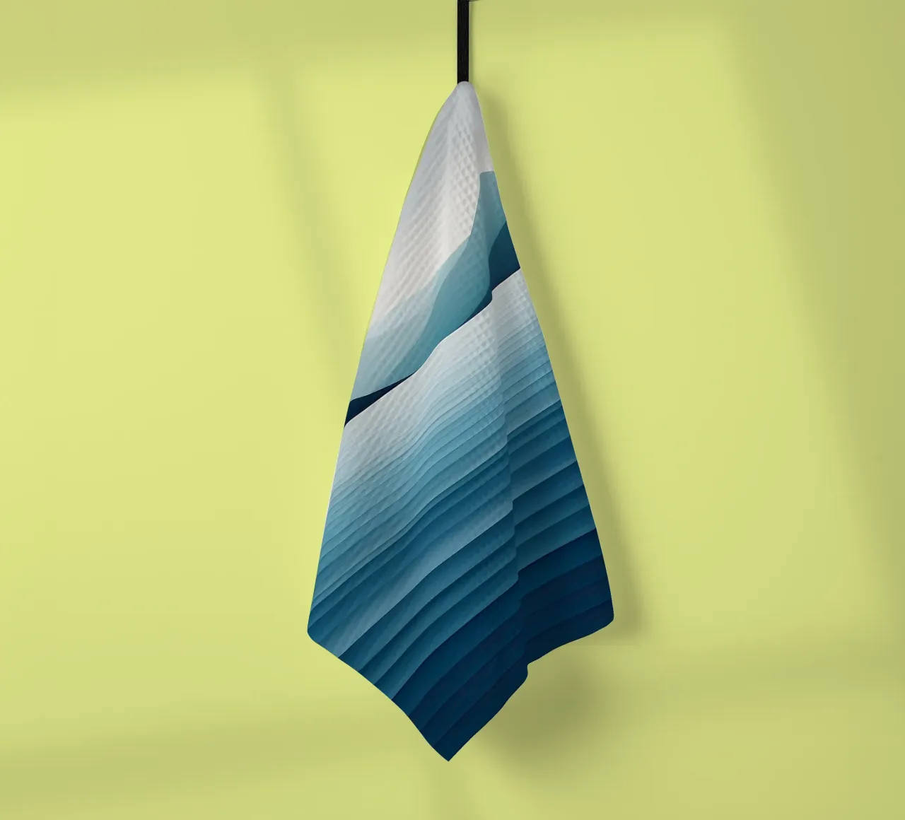 Minimal Nordic Seascape canovaccio da cucina da Burk Smith