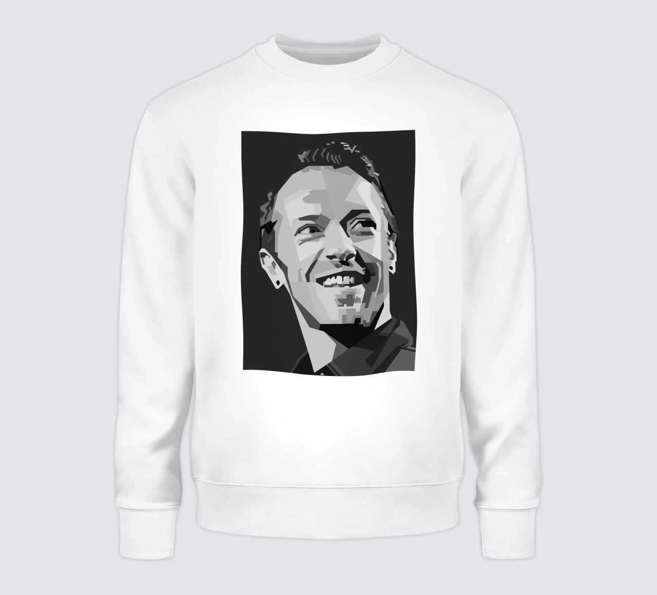 Chris Martin Popart WPAP felpa da KP Artwork