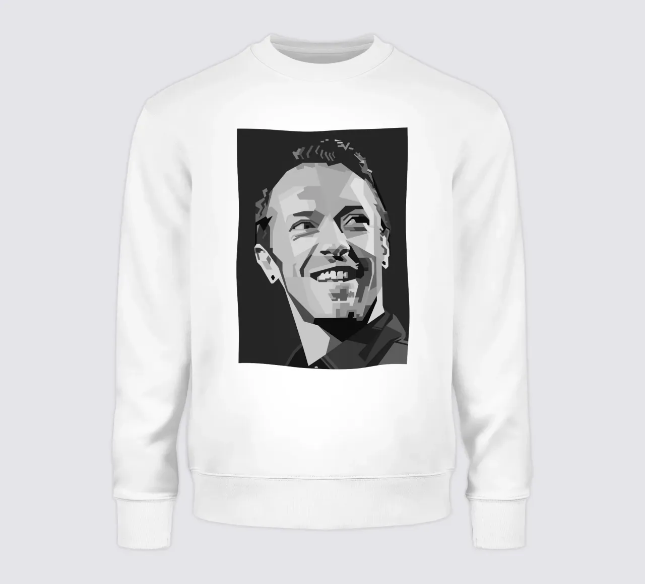Chris Martin Popart WPAP sweatshirt by KP Artwork