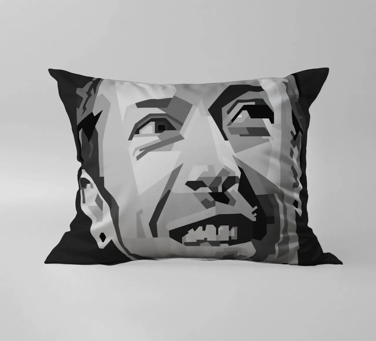 Chris Martin Popart WPAP Kissen von KP Artwork