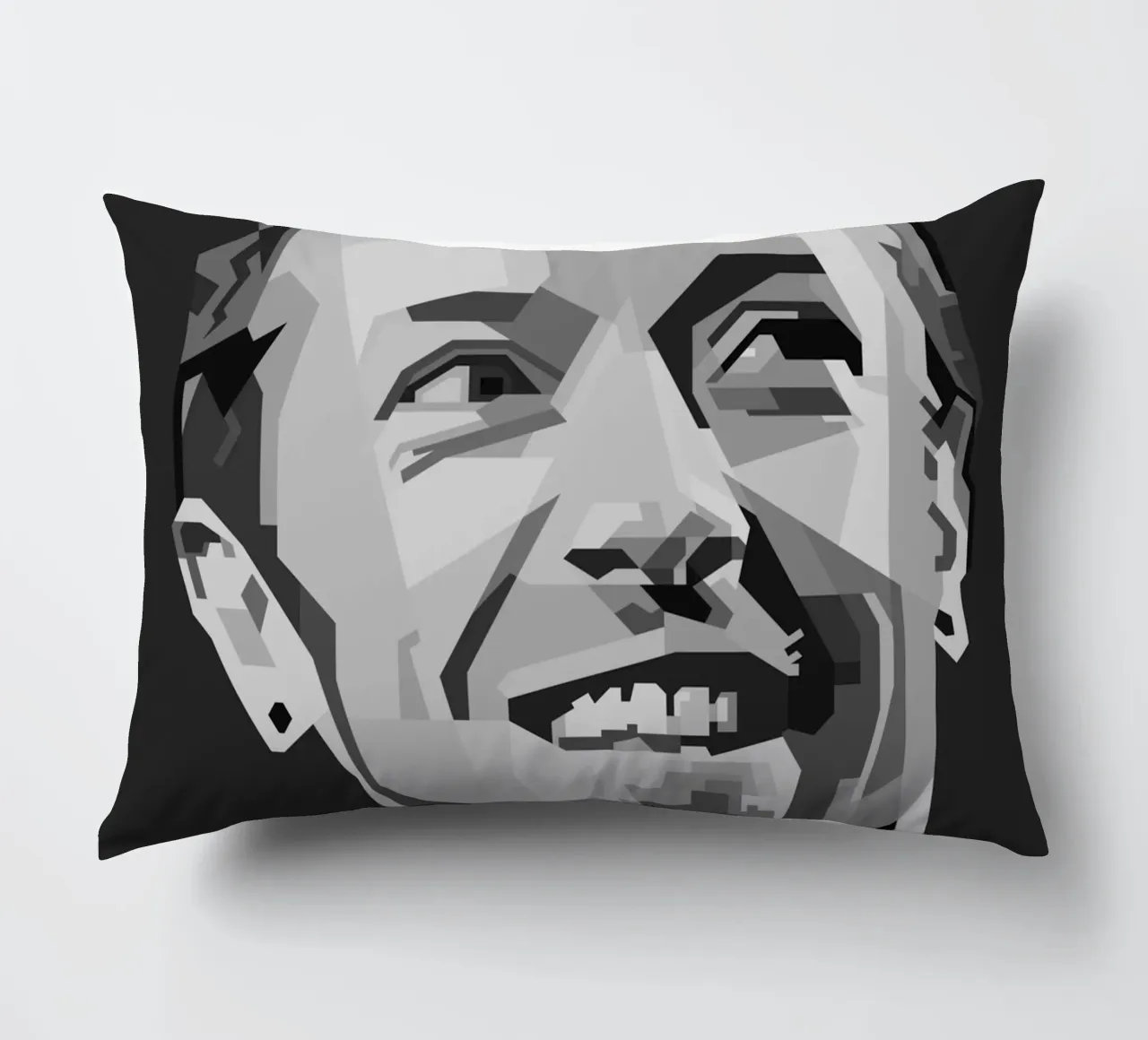 Chris Martin Popart WPAP Kissen von KP Artwork